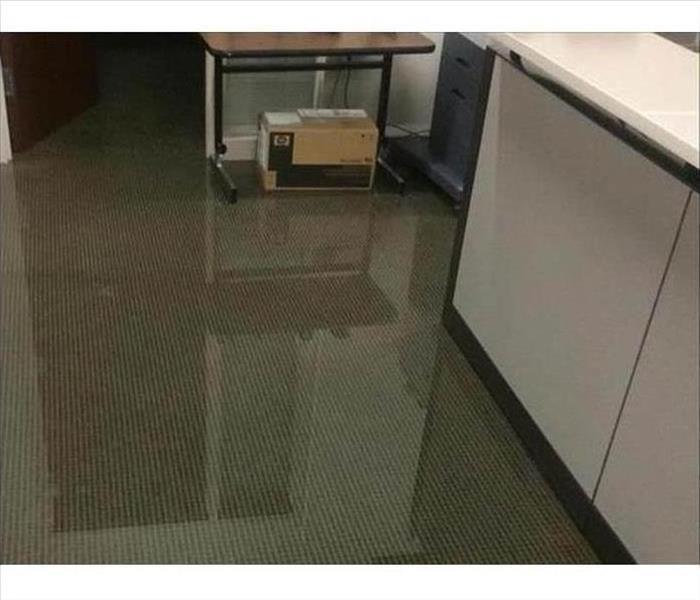 Reception Area Flooded